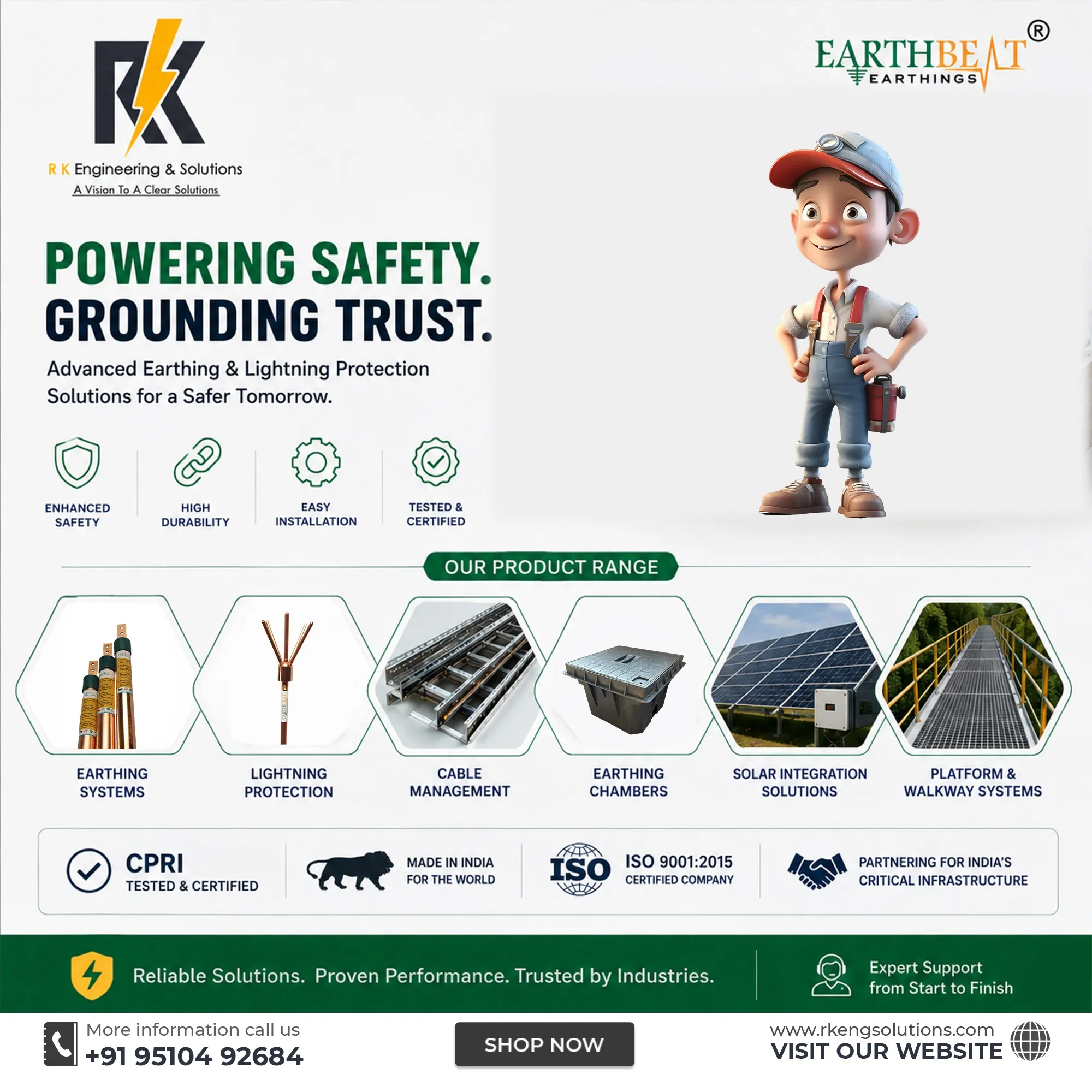 Earthing & Lightning Protection Solutions in Ahmedabad || R K Engineering & Solutions
