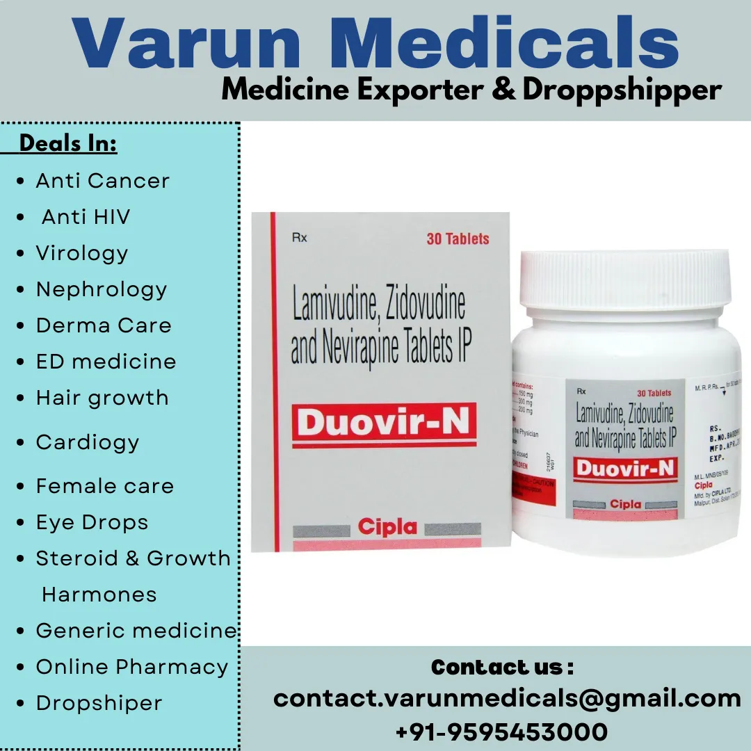 Lamivudine Zidovudine & Nevirapine Tablets Supplier, Dealer, Exporter