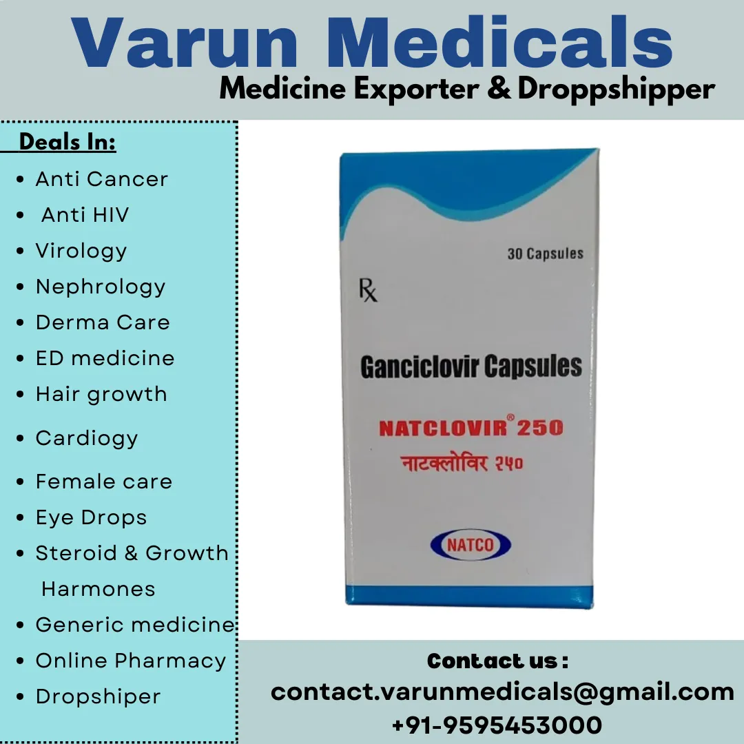 Ganciclovir Capsules Supplier, Dealer, Exporter
