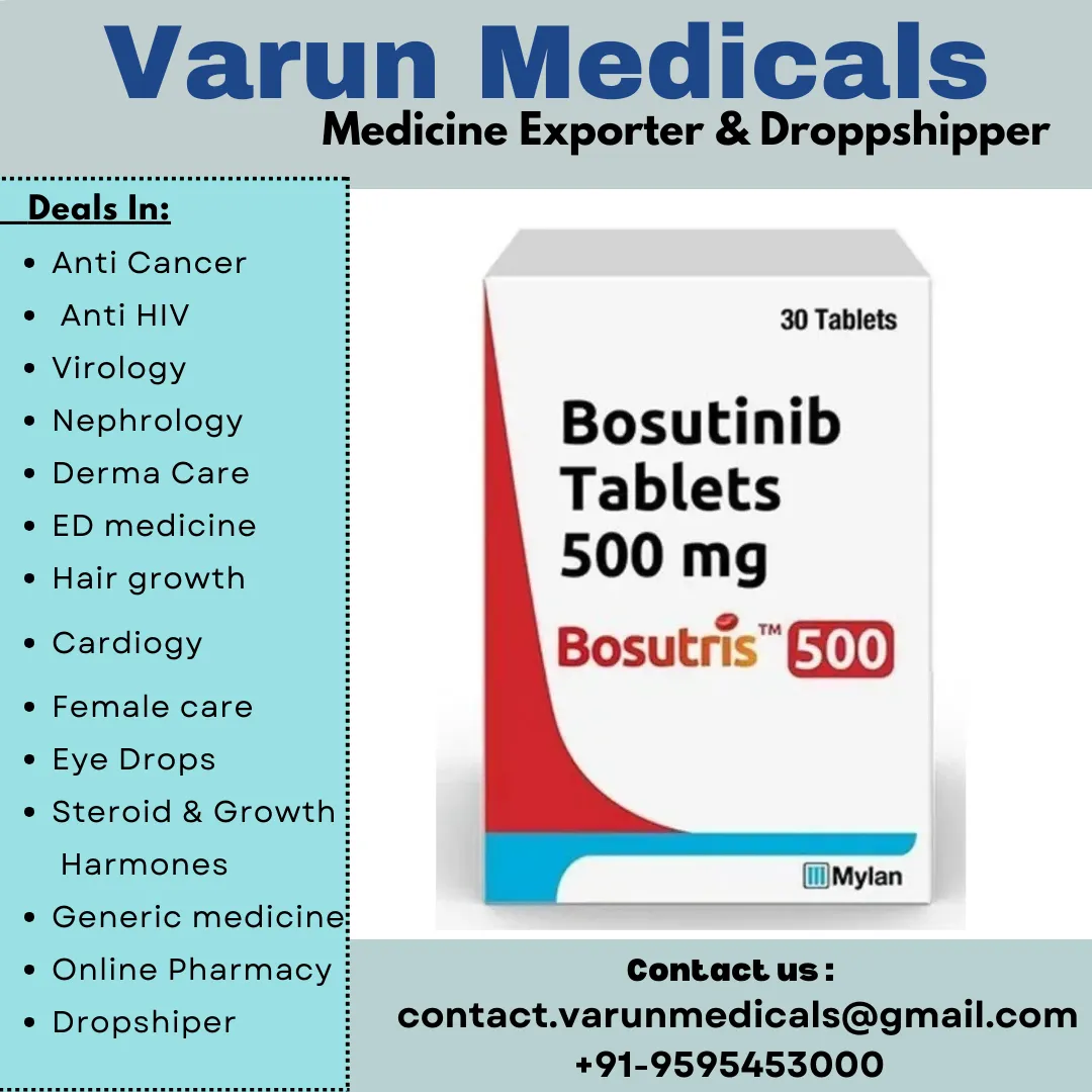 Bosutinib Tablets Supplier, Dealer, Exporter