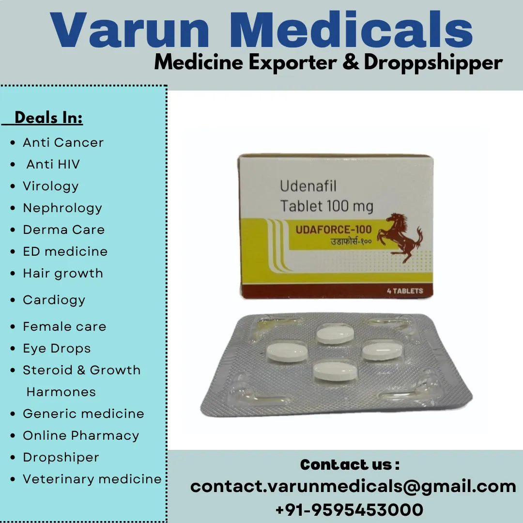 Udenafil Tablets Supplier, Dealer, Exporter
