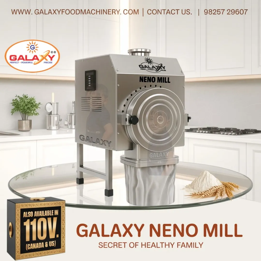 Neno SS Flour Mill in Roorkee – Compact Flour Milling Solution for Modern Families