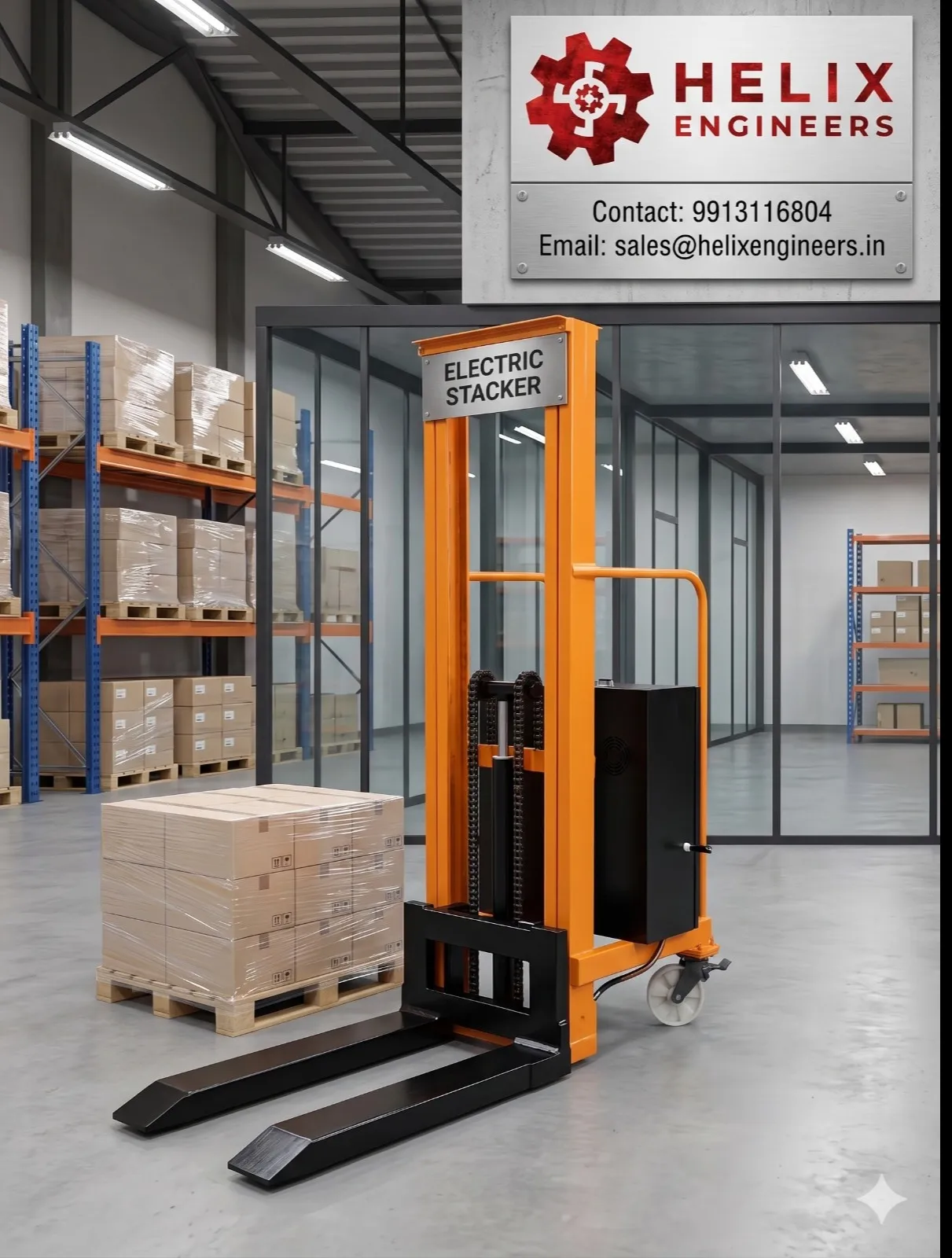 Battery Operated Stacker Manufacturer