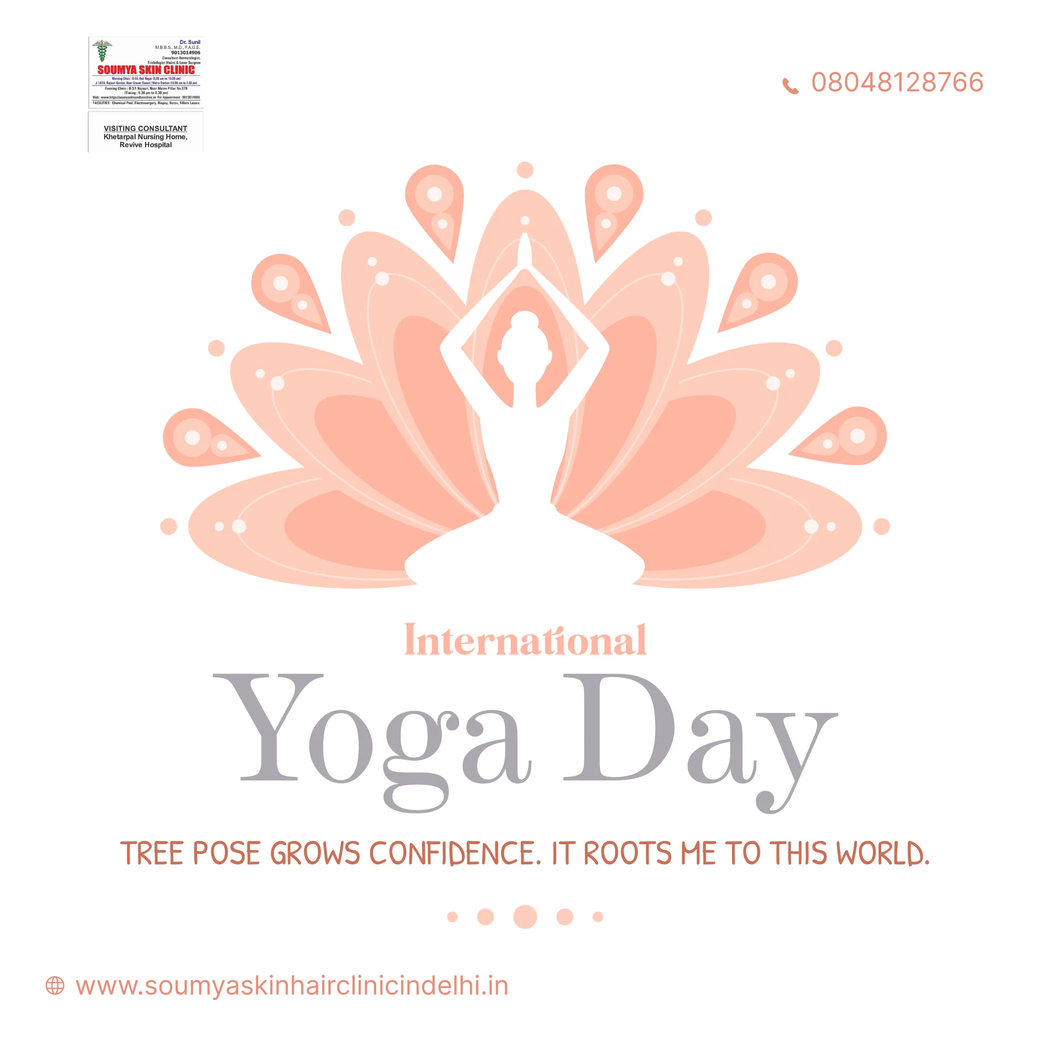 🌿 International Yoga Day A healthy mind and body create a productive and positive life. Let's prior...