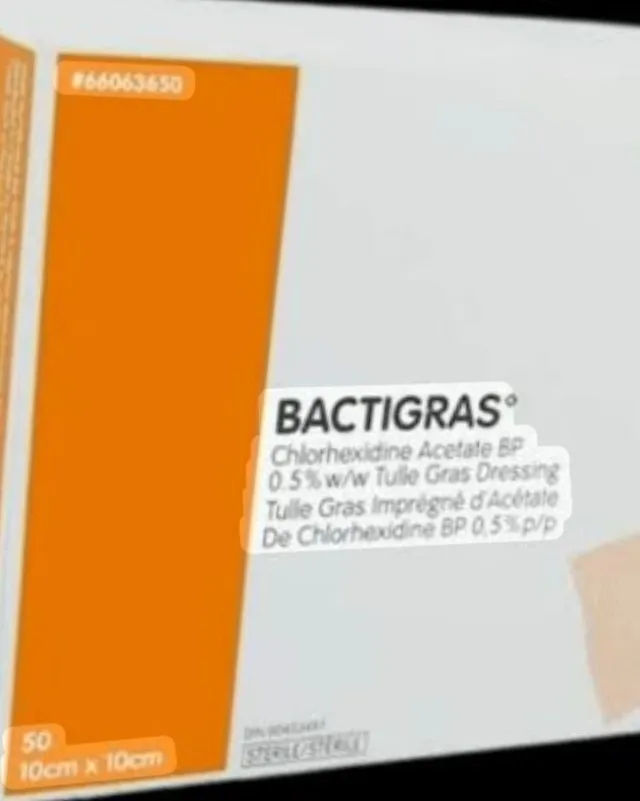 BACTIGRAS – Antiseptic Paraffin Gauze Dressing
Available in Kalwa West Thane