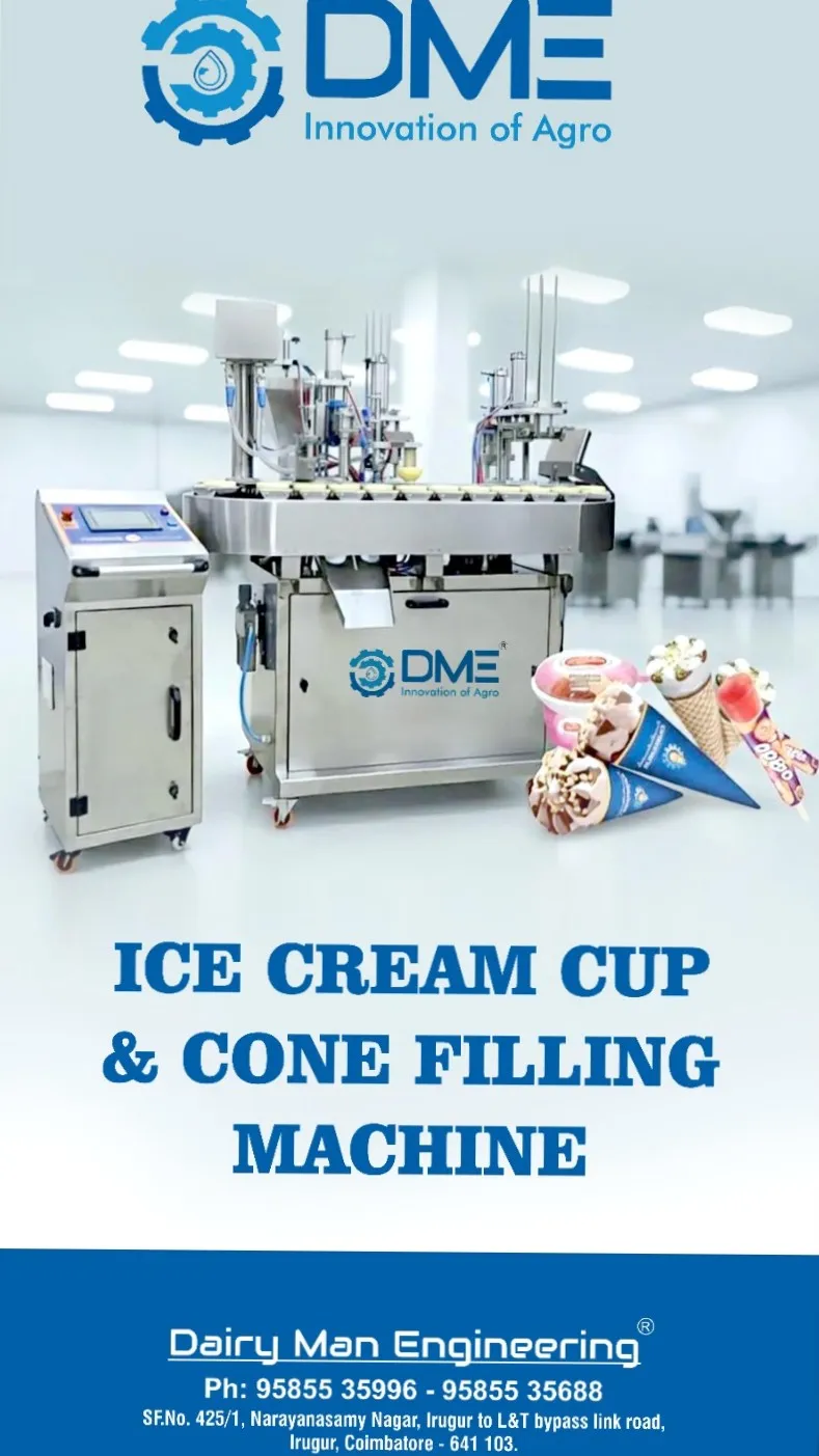 Dairy equipment manufacturer in Coimbatore