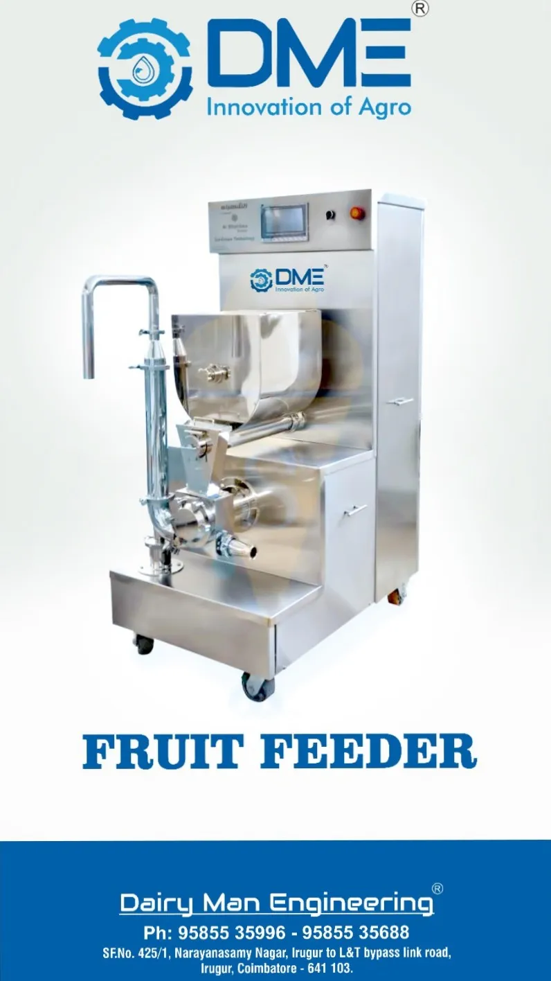 Dairy equipment manufacturer in Coimbatore