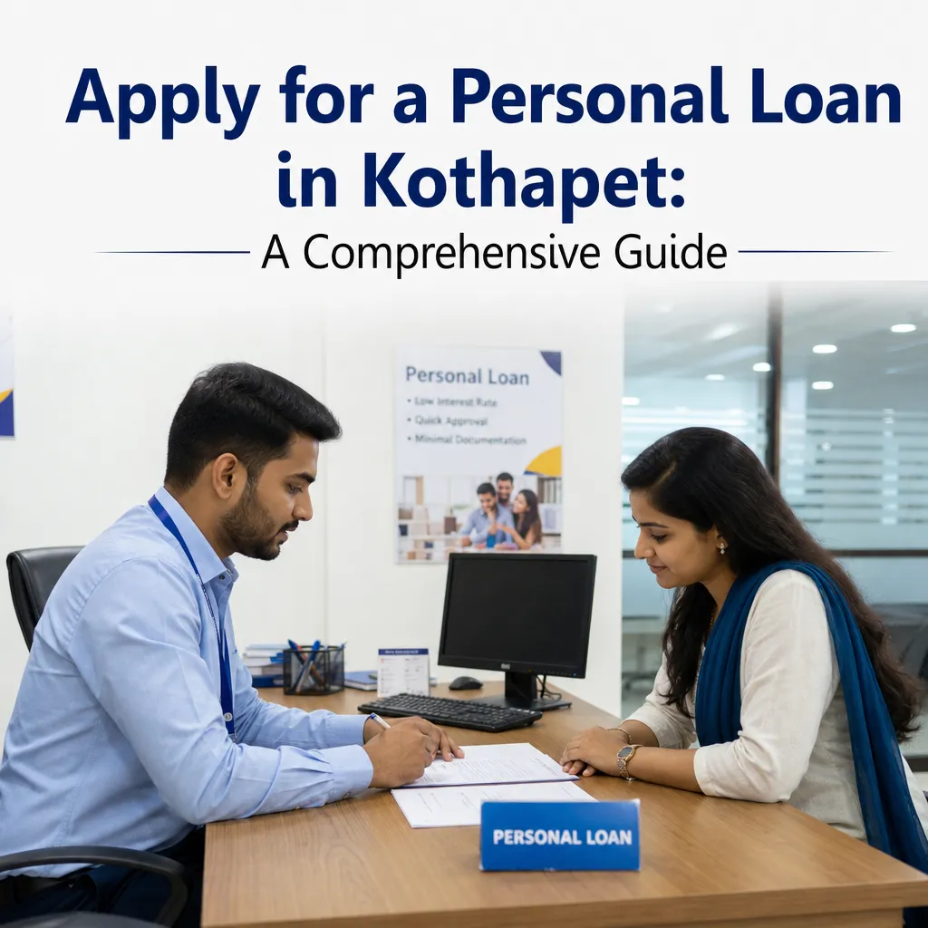 Apply for a Personal Loan in Kothapet: A Comprehensive Guide