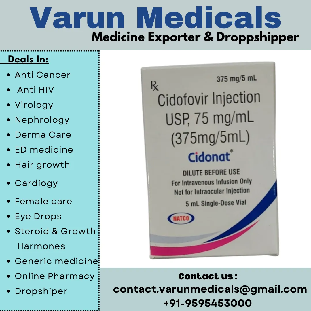 Cidofovir Injection Supplier, Dealer, Exporter