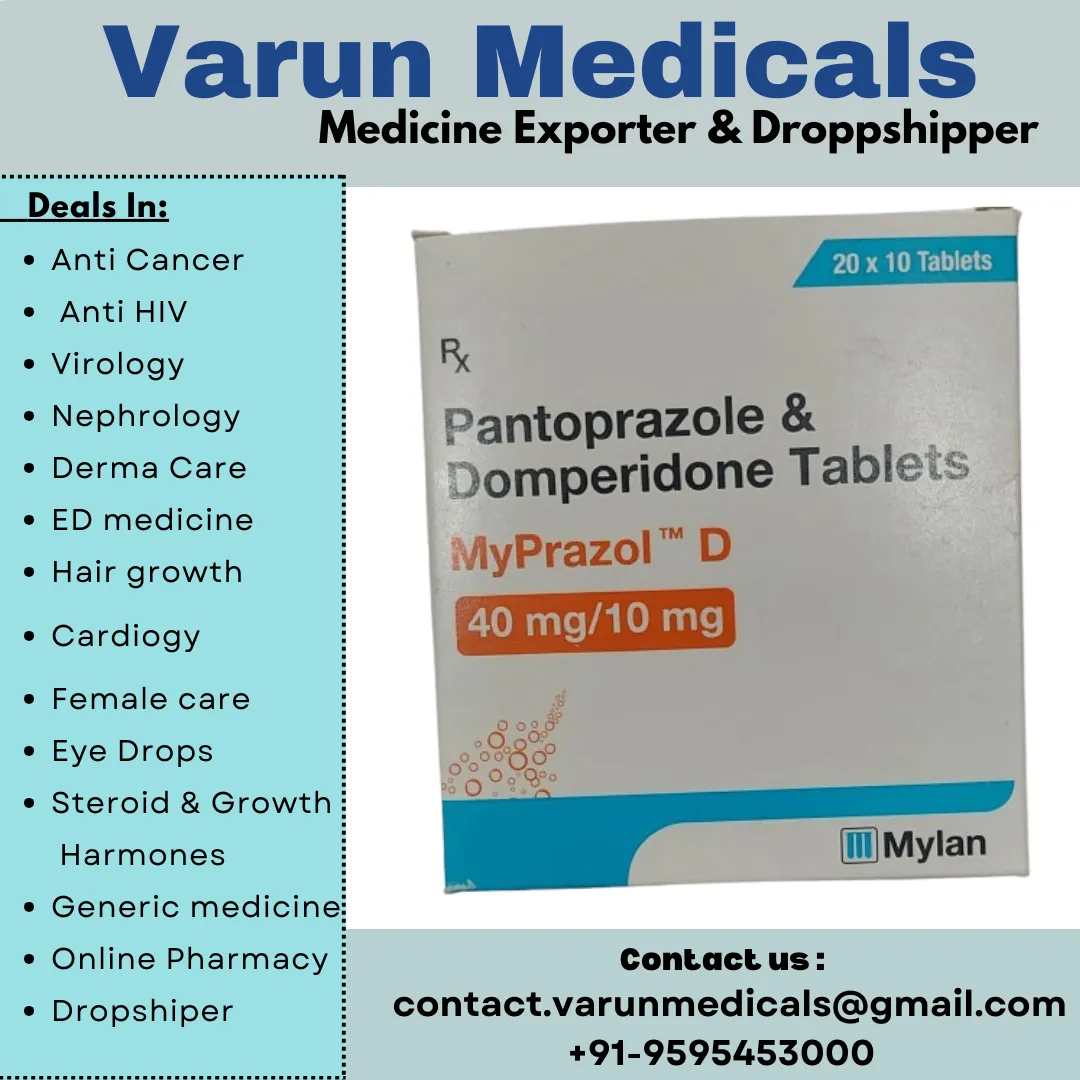 Pantoprazole & Domperidone Tablets Supplier, Dealer, Exporter