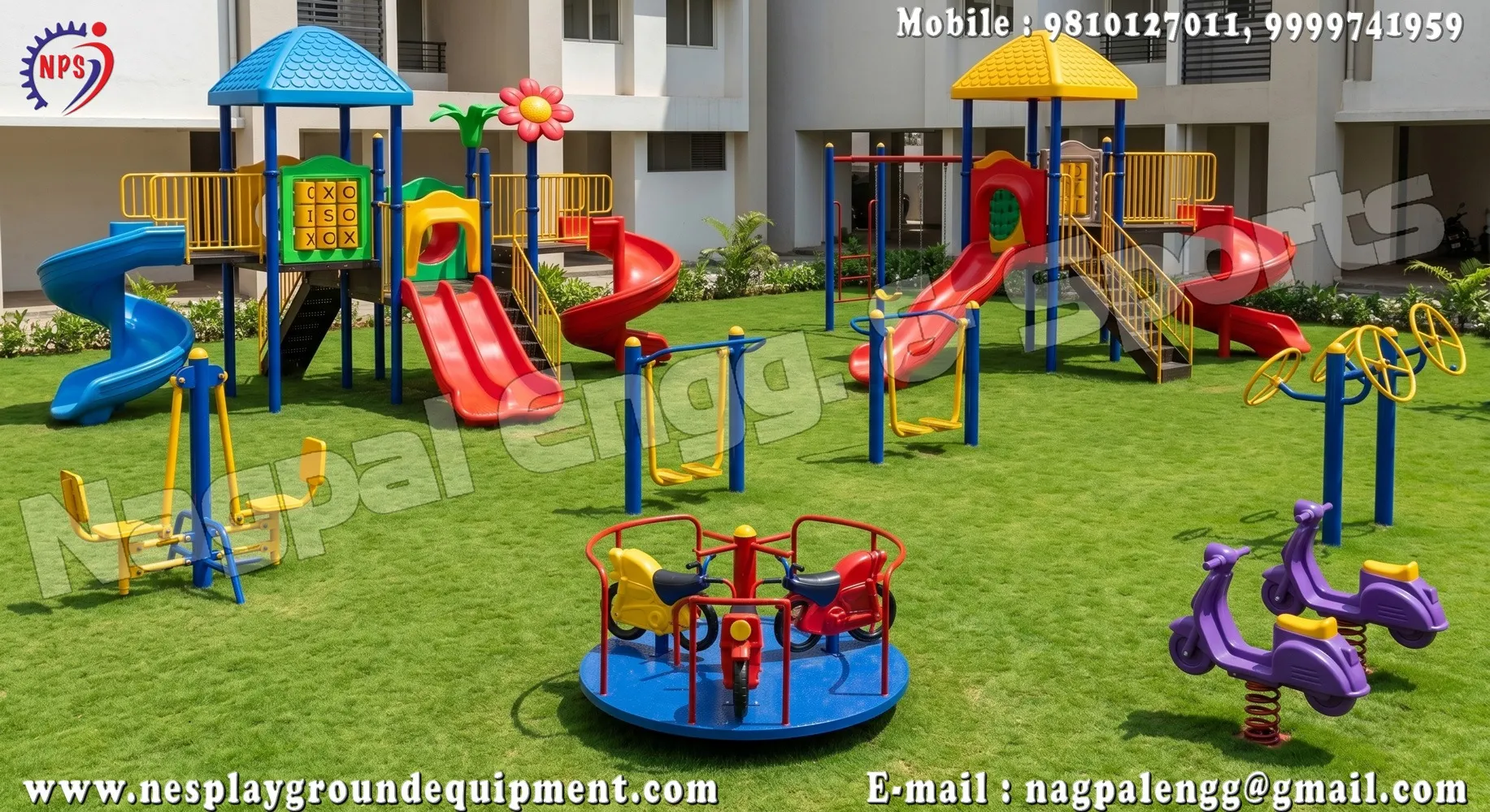Multiplay System and All types of Playground Equipment, Outdoor Gym Equipment in Ghaziabad UP