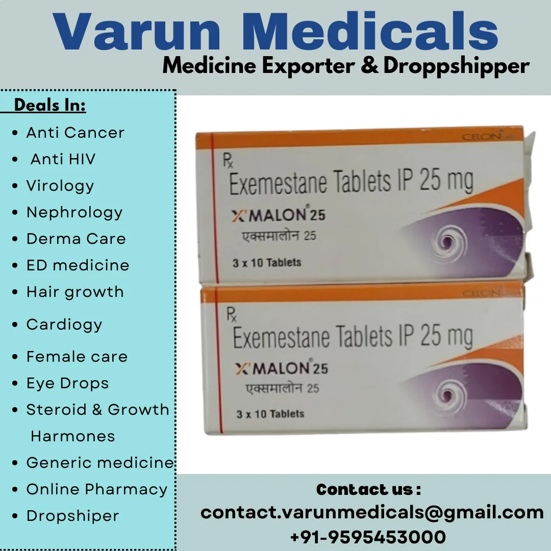 Exemestane Tablets Supplier, Dealer, Exporter