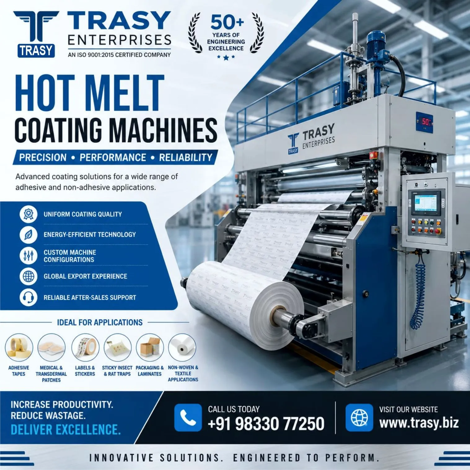 Hot Melt Coating Machines