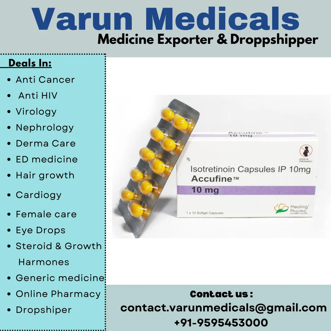 Isotretinoin Capsules Supplier, Dealer, Exporter