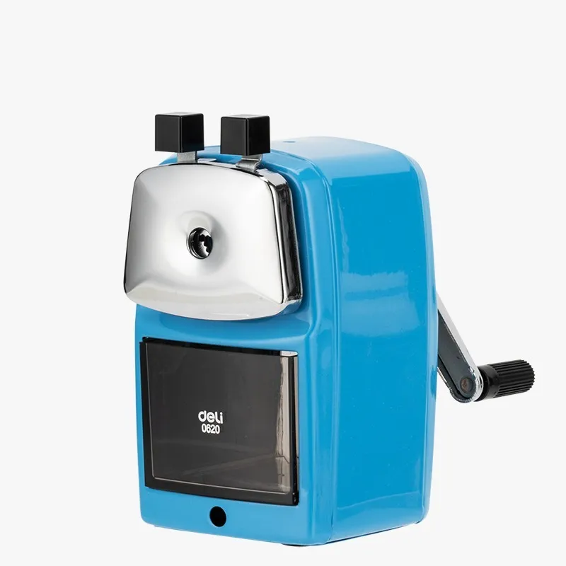 Deli W0620 Rotary Pencil Sharpener Machine Stationery Auto Feed Automatic Sharpener