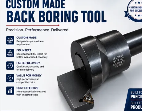 Back Boring Tool - Indra Engineering Services