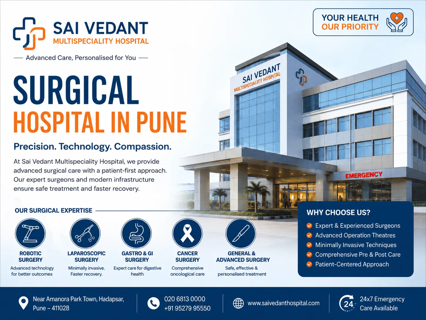 Surgical Hospital in Pune – Advanced Care with Precision and Compassion
