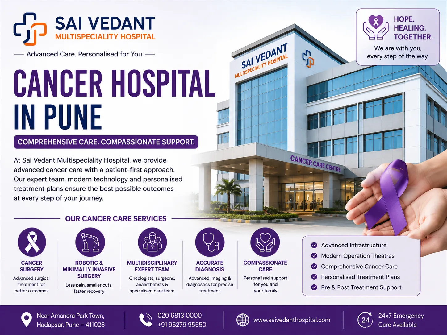 Cancer Hospital in Pune – Comprehensive Cancer Care with Compassion