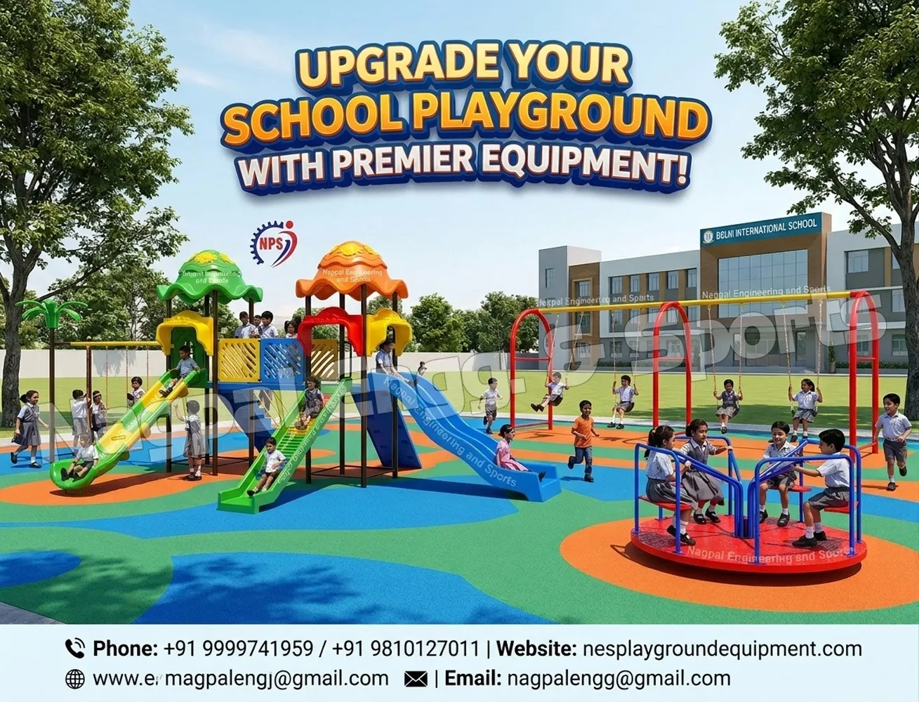 Complete Park, Playground and Sports Infrastructure Solutions Provider in Faridabad