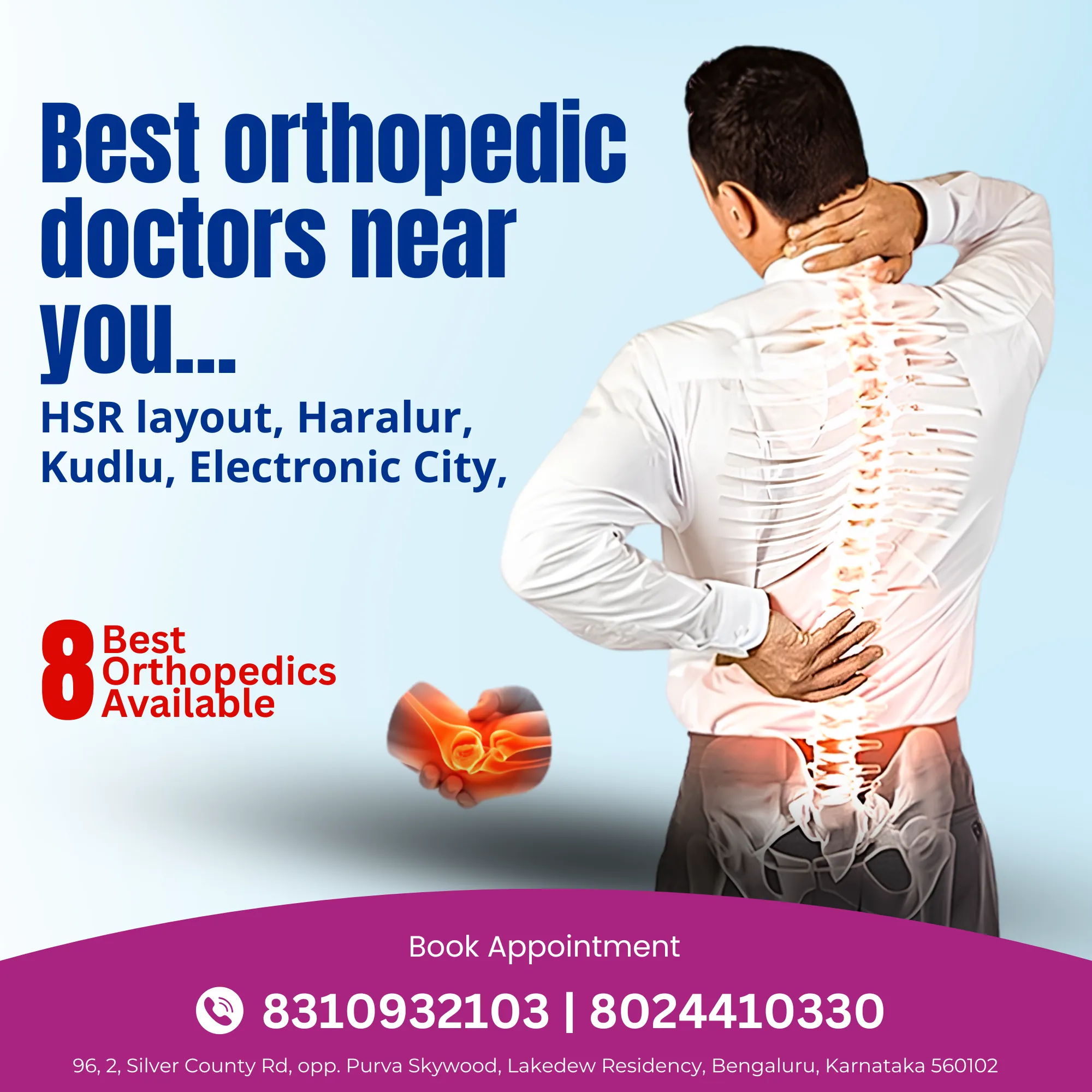 Best orthopedic doctor near HSR Layout