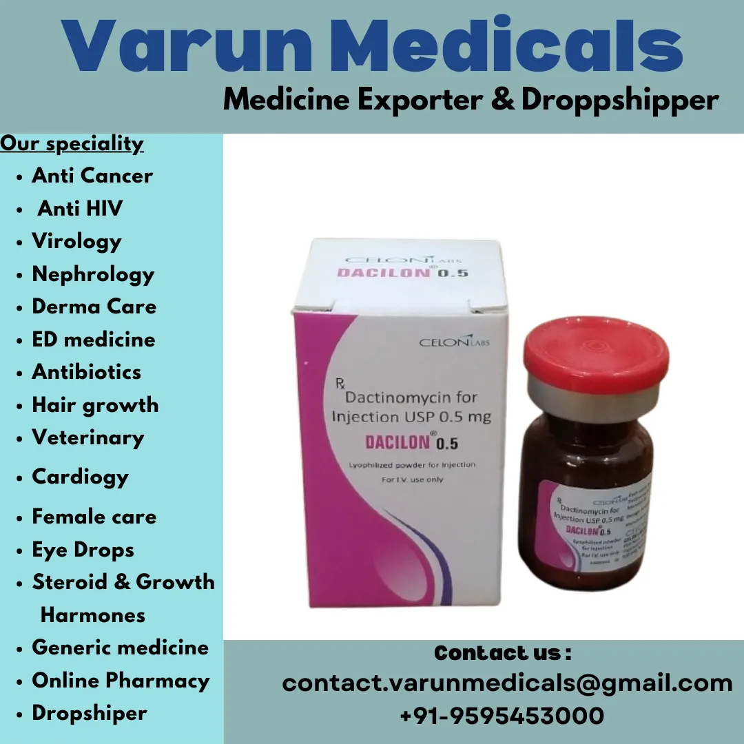 Dactinomycin Injection Supplier, Dealer, Exporter