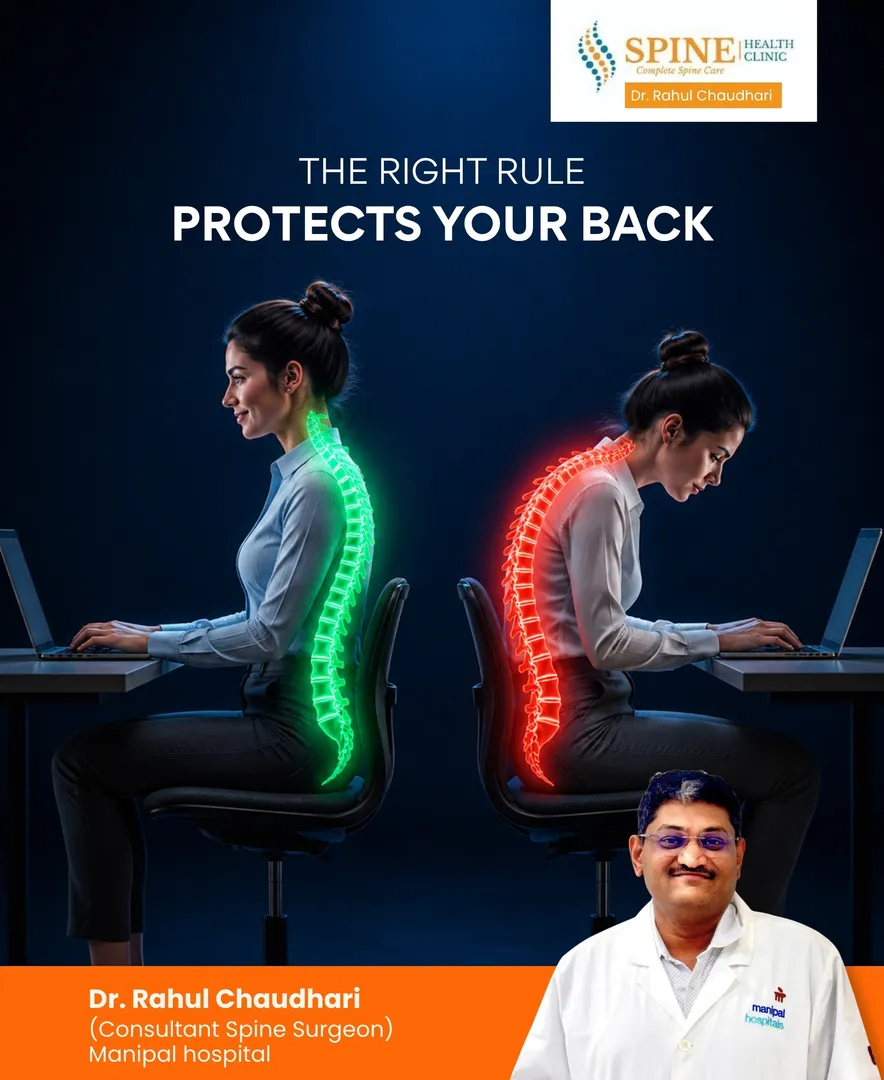 Good posture is one of the simplest and most effective ways to protect your spine.
