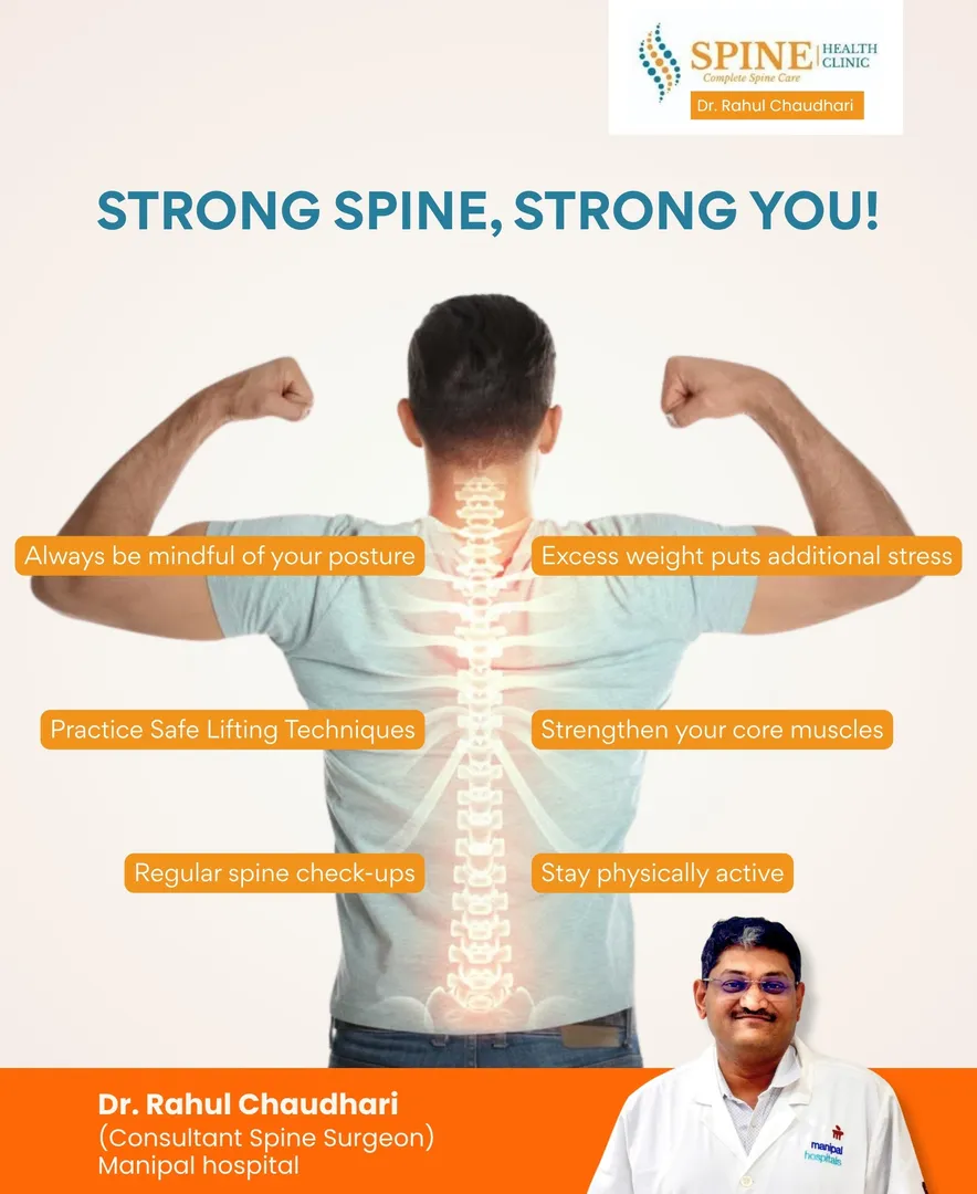 A strong spine is the foundation of an active, healthy, and pain-free life