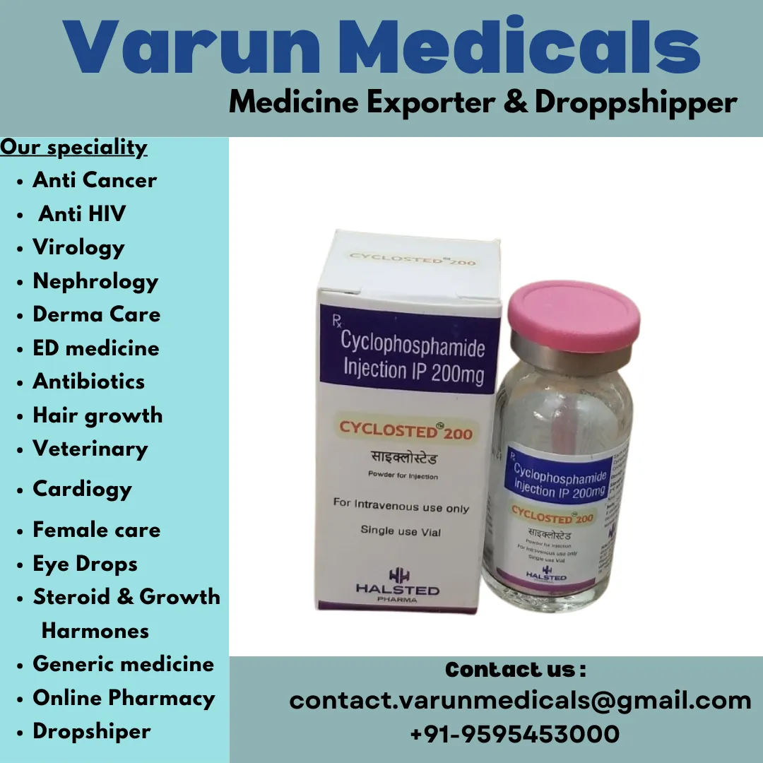 Cyclophosphamide Injection Supplier, Dealer, Exporter
