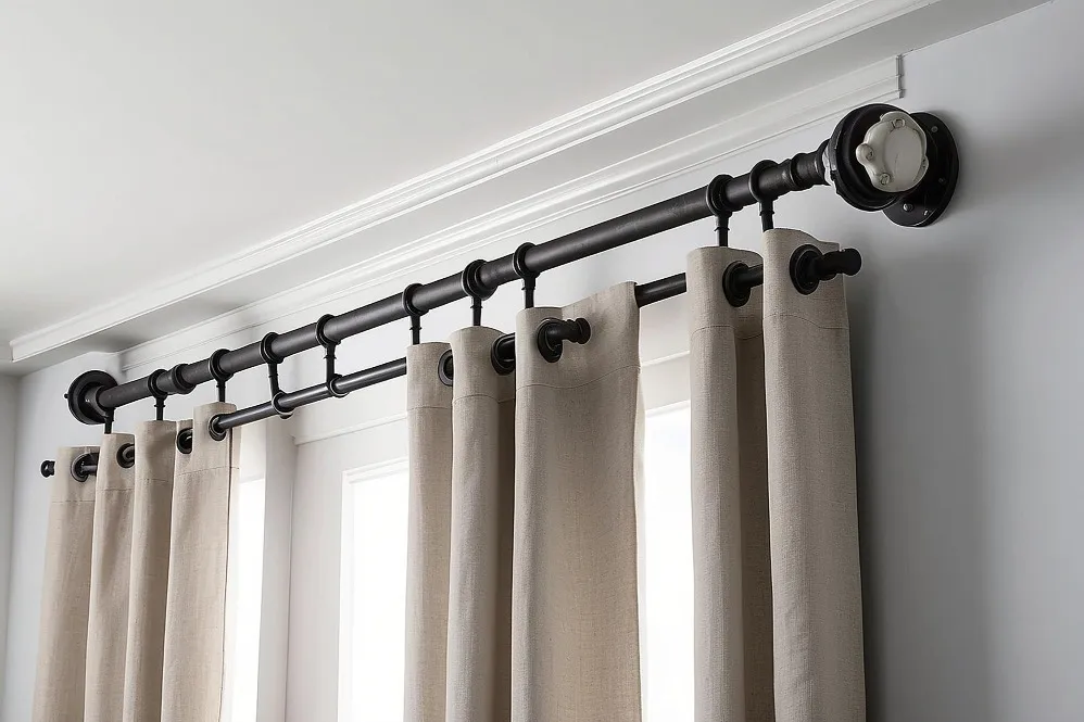 Curtain Rods in Gurugram – Framing Windows with Style