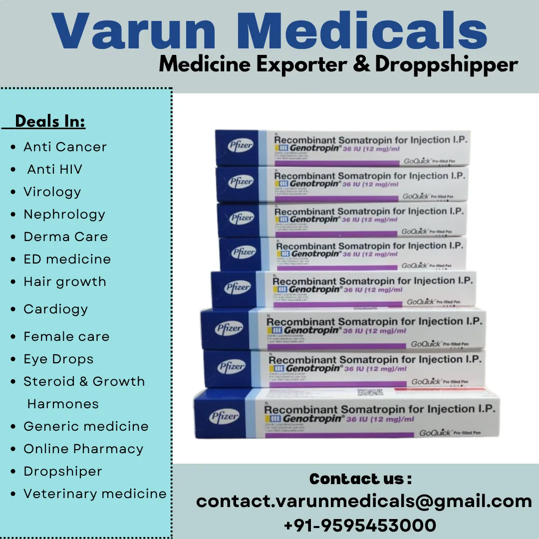 Somatropin Injection Supplier, Dealer, Exporter