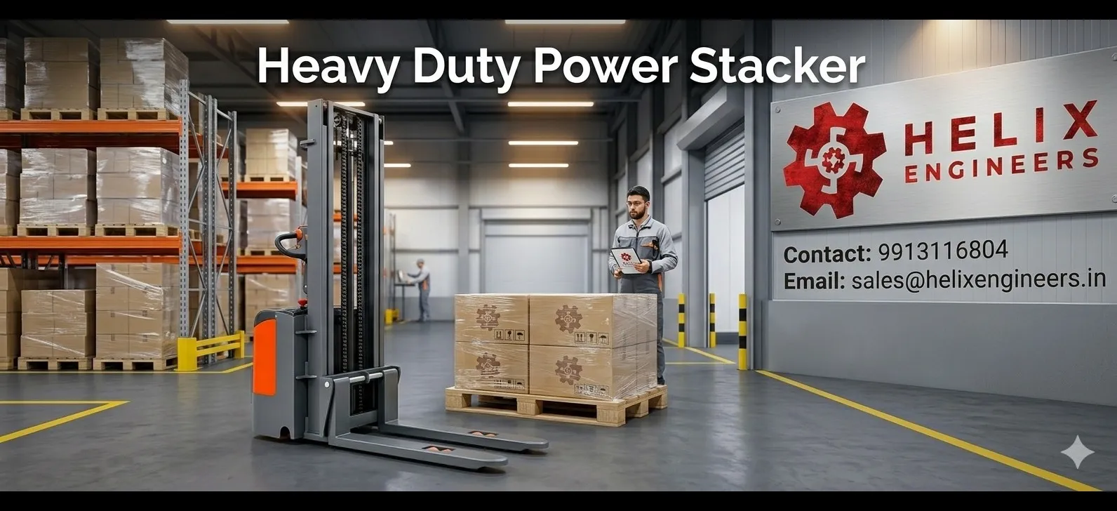 Heavy Duty Power Stacker
