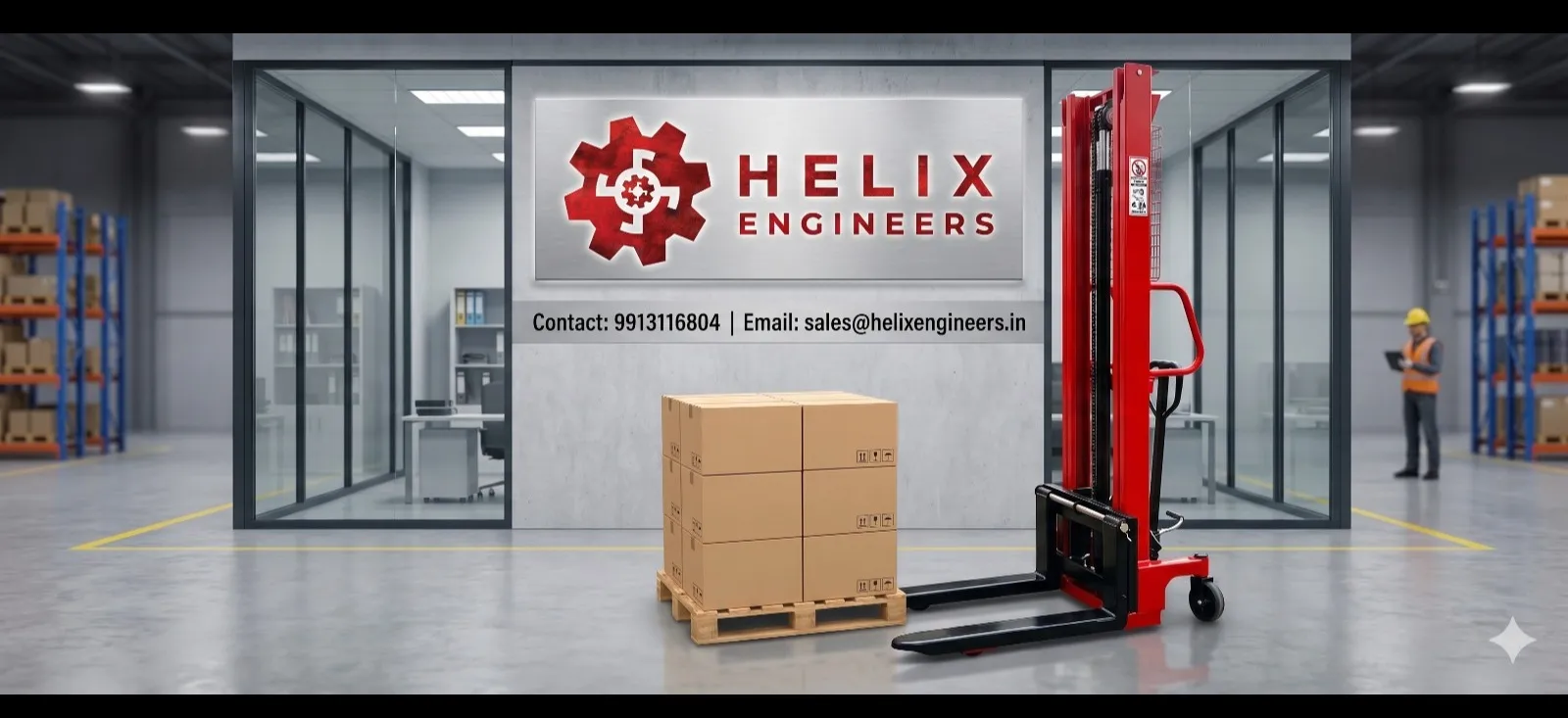 Hydraulic Pallet Stacker