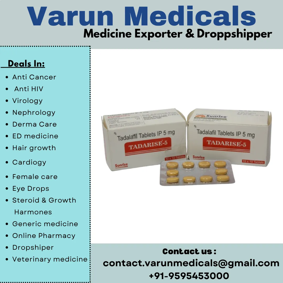 Tadalafil Tablets Supplier, Dealer, Exporter