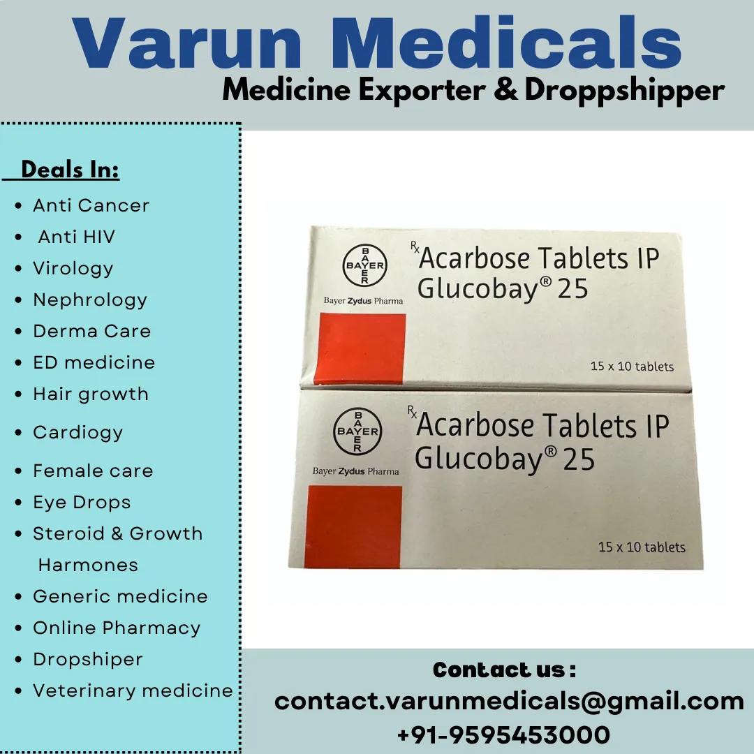 Acarbose Tablets Supplier, Dealer, Exporter
