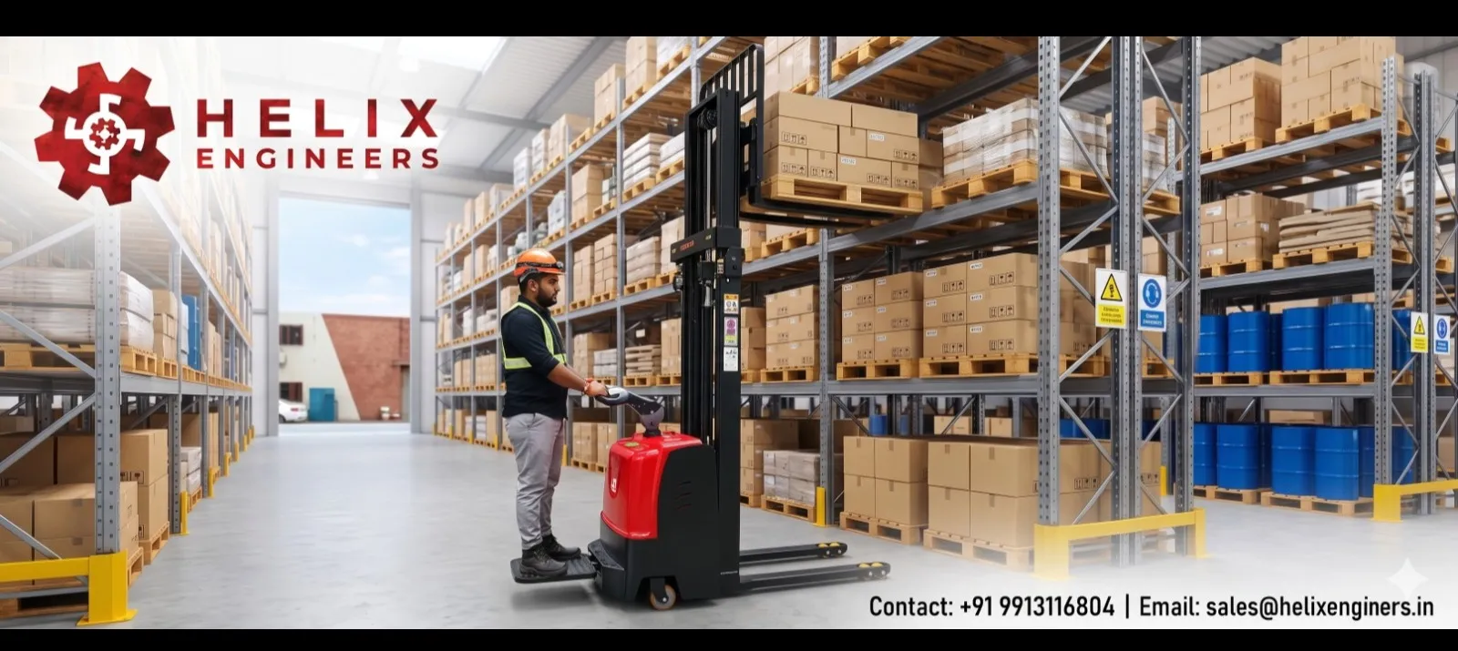 Battery Operated Power Stacker