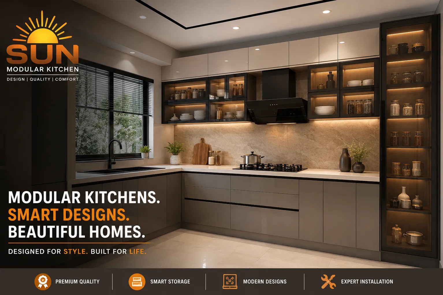 Why Choose Sun Modular Kitchen?