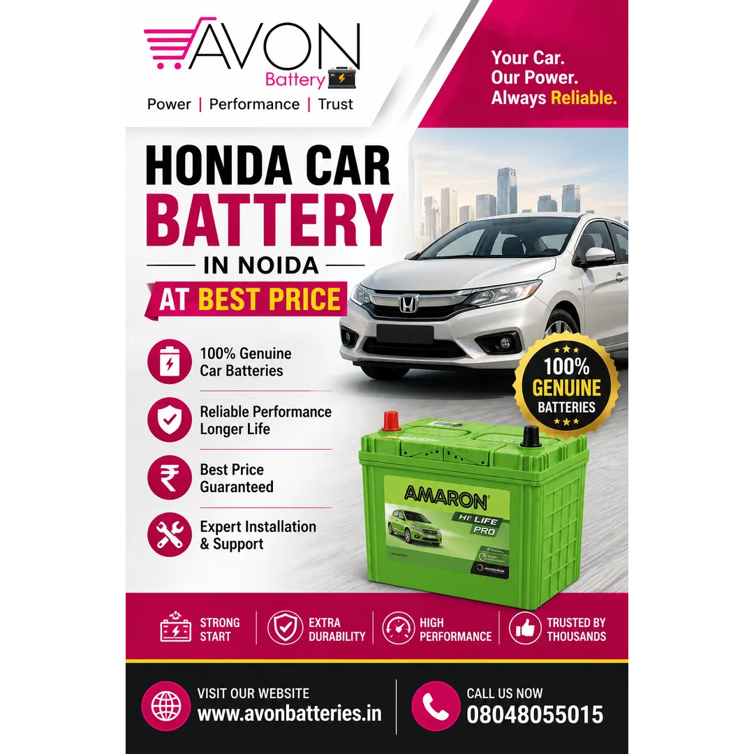 Honda Car Battery in Noida at Best Price | Avon Battery