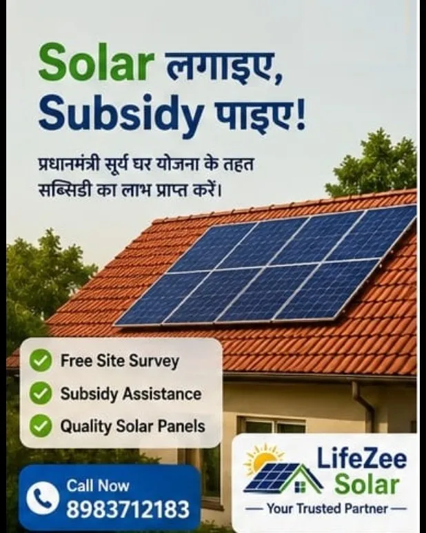 "Best Solar Panel Dealer in Nagpur & Wanadongri | LifeZee Solar"