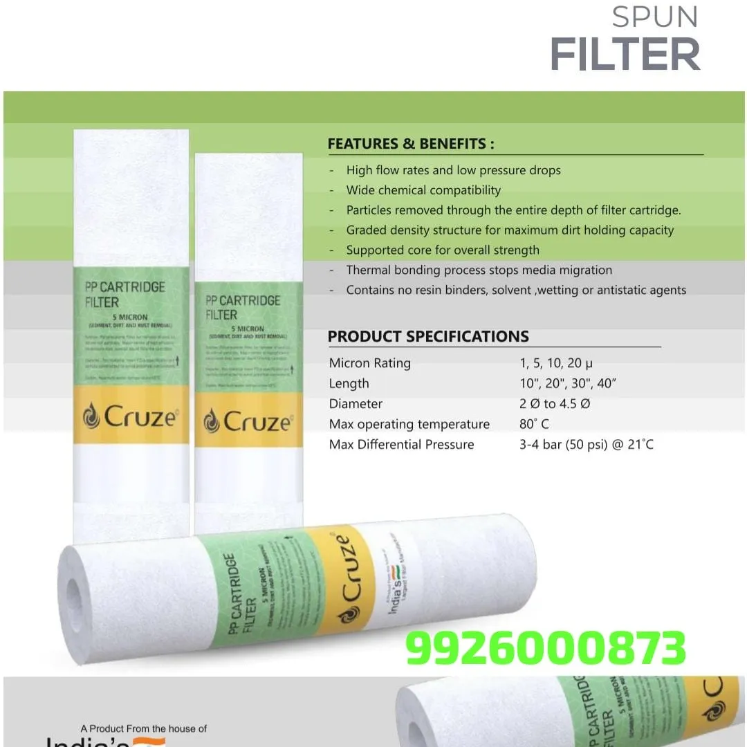 RO PP SPUN FILTER IN INDORE