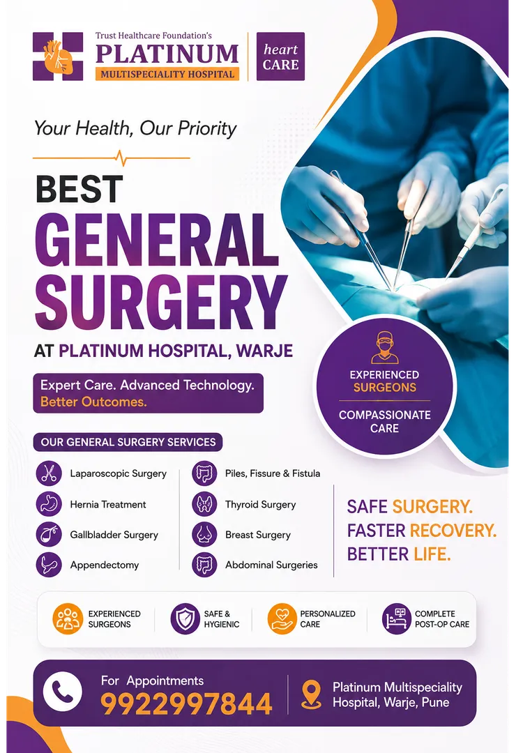 Best General Surgery Hospital in Hinjawadi, Pune
General surgery plays a vital role in diagnosing a...