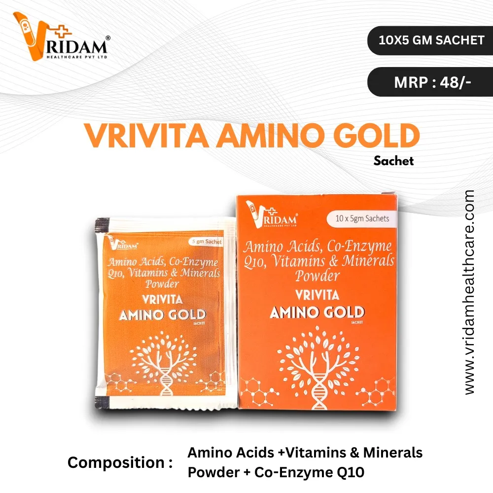 Check out our Product Range : Vrivita Amino Gold