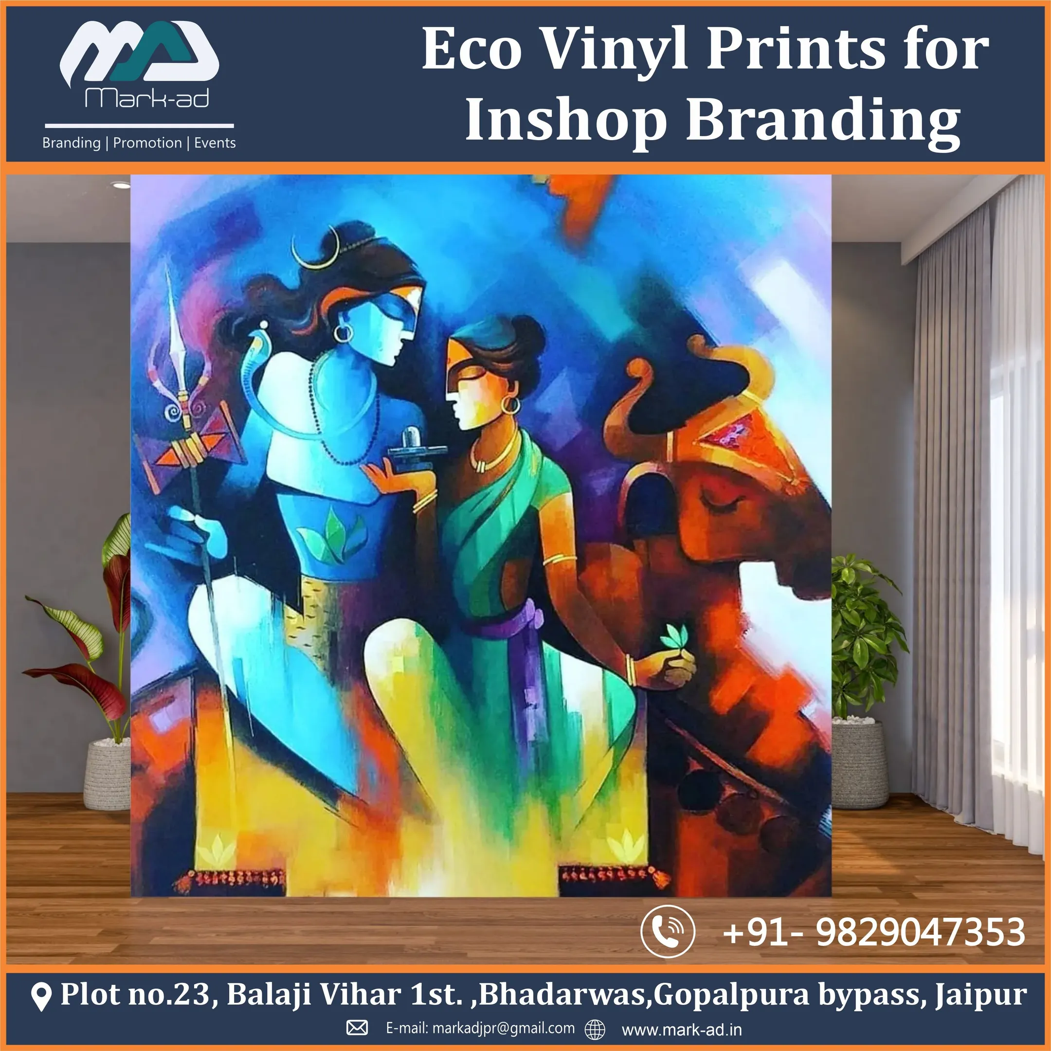Best Eco Vinyl Print for Inshop Branding in Jaipur, Rajasthan