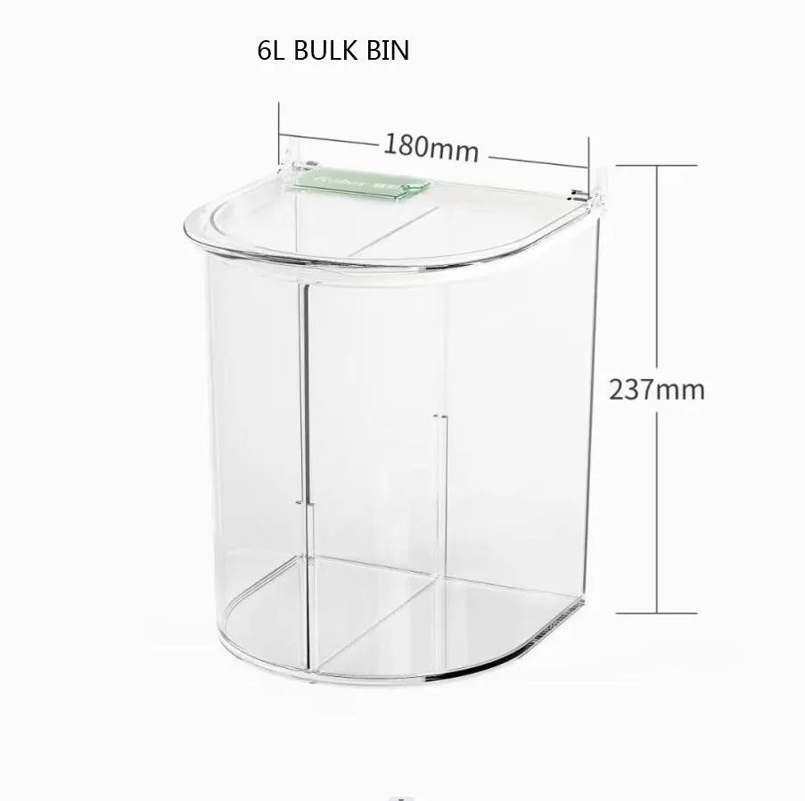 Supermarket Bulk Bin jar In Delhi