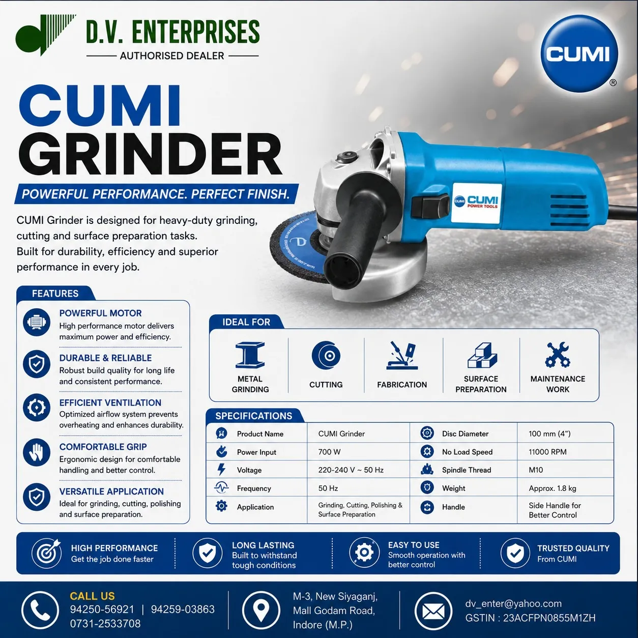 CUMI power tools dealer