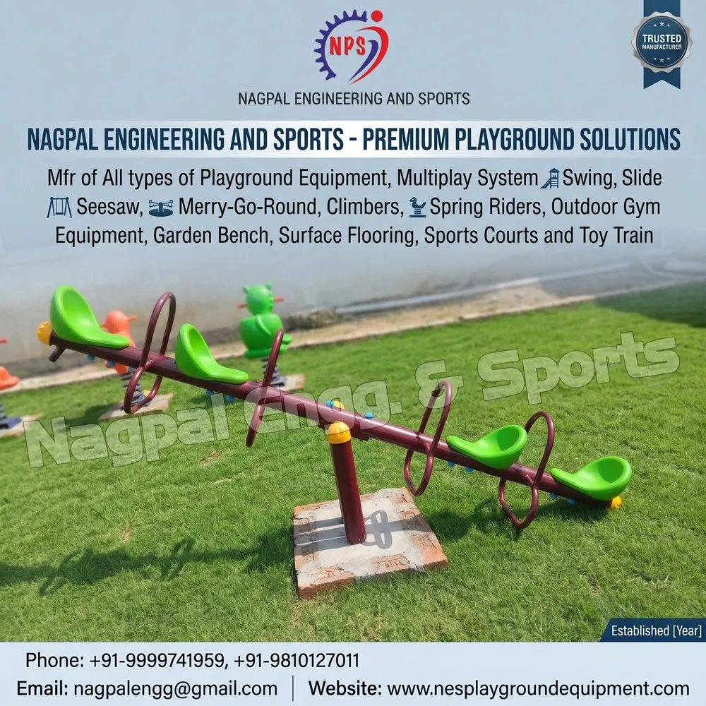 No Playground is Complete Without a Safe and Fun Children's Seesaw