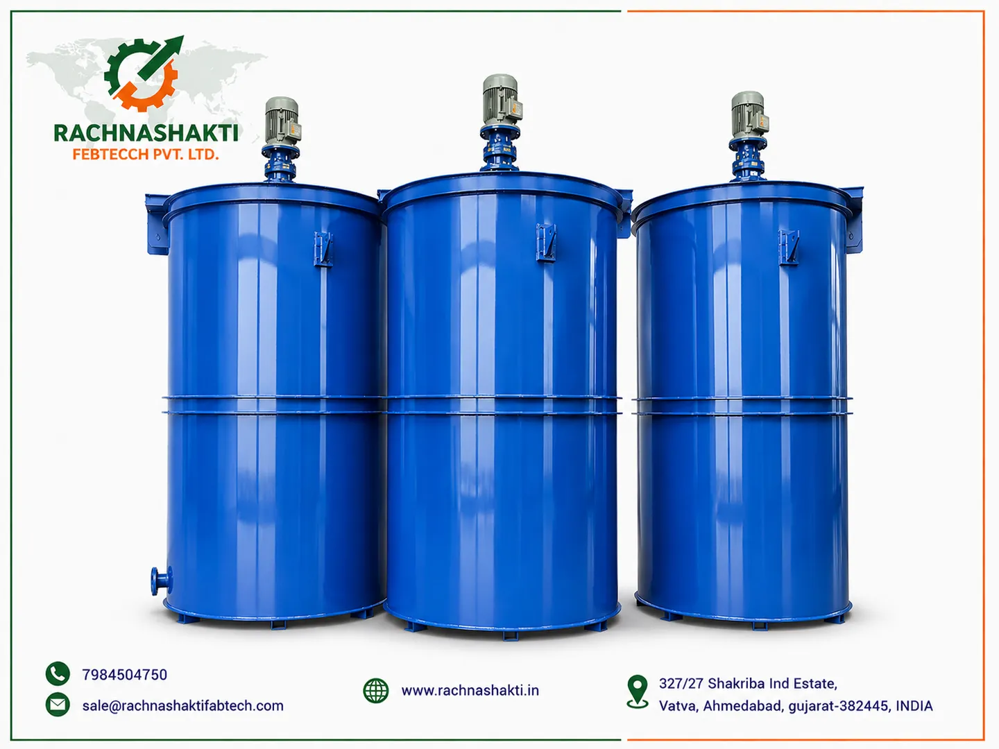 Mixing Tank Manufacturer in Ankleshwar