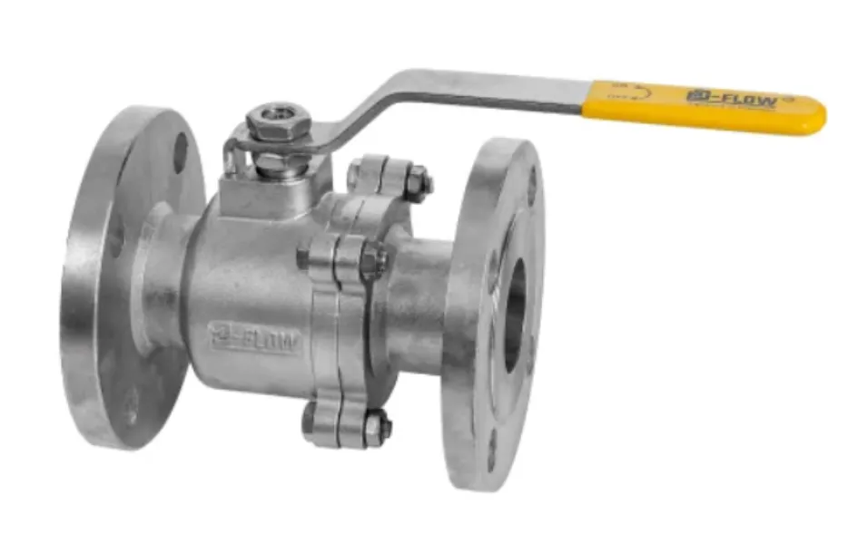 Two Piece Flange End Ball Valve Manufacturer in Raipur