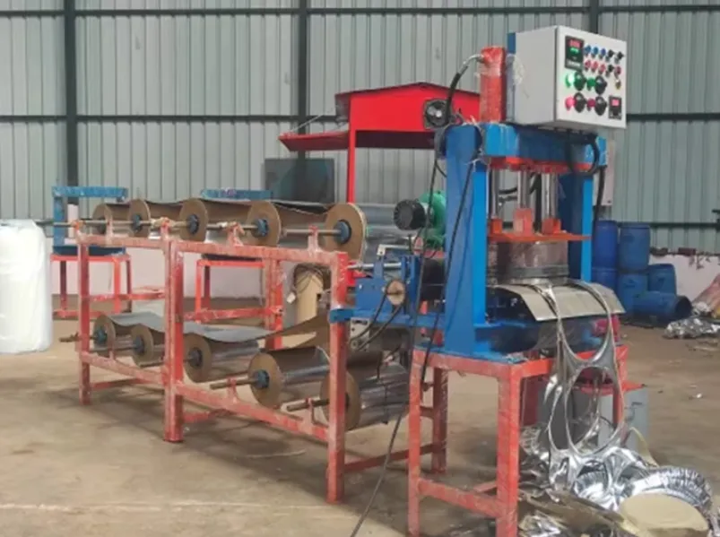 Fully Automatic Paper Plate Making Machine in Talawade