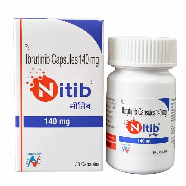 Nitib 140mg (Ibrutinib) Exporter to Washington, USA, Zimbabwe, New zealand City Drug Exporters INDIA