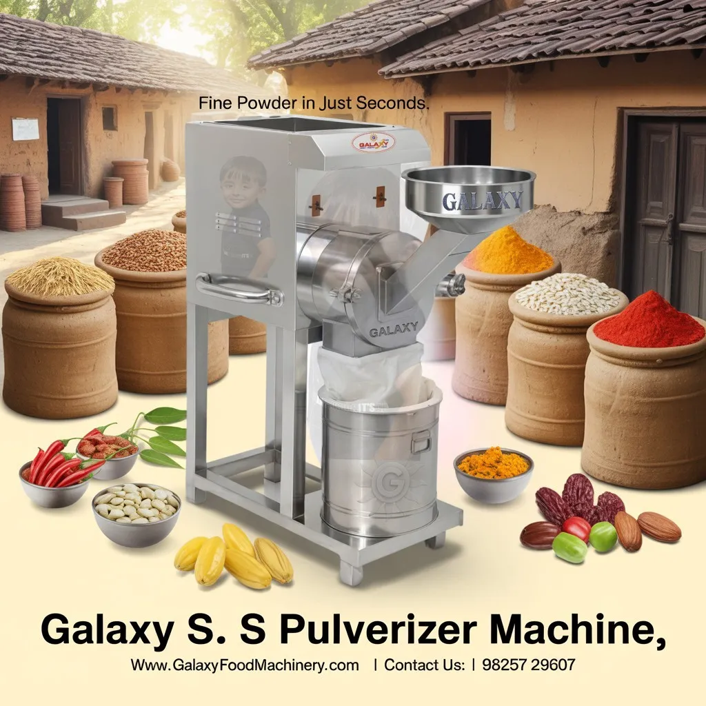 SS Pulverizer Machine in Roorkee – Efficient Grinding Solutions for Food Processing Businesses